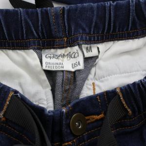GRAMiCCi ストレッチデニムパンツ ブルー