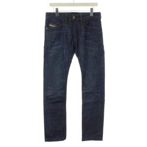 THAVAR スリム スキニー デニムパンツ ジーンズ W29 L32 S インディゴ