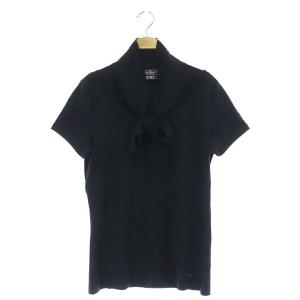 シルクボウタイカットソー ブラック