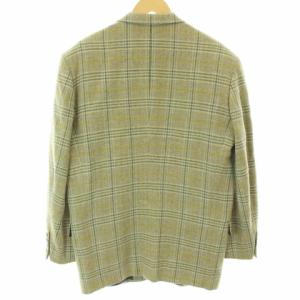Christian Dior MONSIEUR チェック柄ヴィンテージテーラードジャケット ベージュ