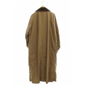 Barbour × BURGHLEY SMU別注 21SS ノンワックスコート ステンカラーコート S