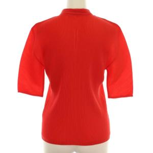 PLEATS PLEASE ISSEY MIYAKE イッセイミヤケ プリーツ半袖シャツ 03 レッド
