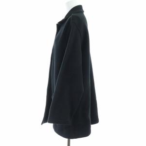 Salvatore Ferragamo ガンチーニボタンフリースジャケット S ブラック