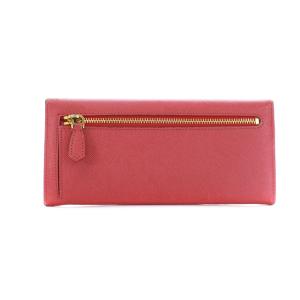 PRADA サフィアーノレザー長財布 ピンク