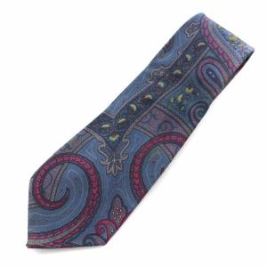 ETRO ネクタイ 2本セット ペイズリー シルク ネイビー グリーン