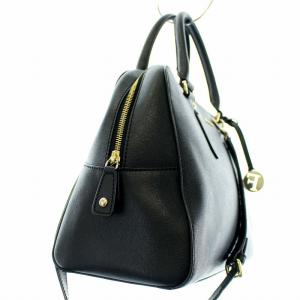 FURLA レザーハンドバッグ ブラック