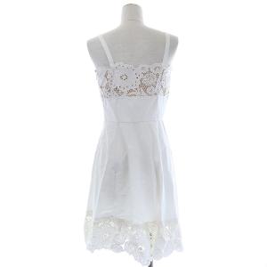 VALENTINO キャミワンピース 6 ホワイト