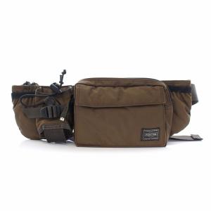 吉田カバン ウエストバッグ ボディバッグ ナイロン ブラウン