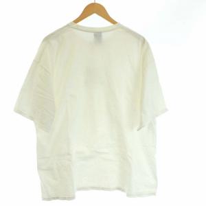 STUSSY Tシャツ カットソー 半袖 ロゴ プリント XL ホワイト