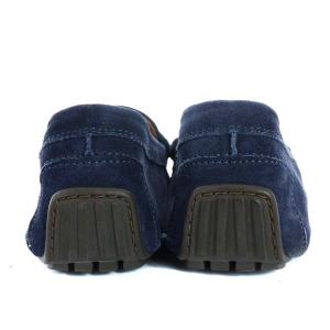 RALPH LAUREN スエードドライビングシューズ ネイビー