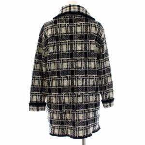 Christian Dior ヴィンテージ ハイネックチェックニットカットソー M ブラック