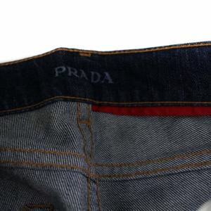 PRADA SPORT REGULAR FIT デニム ジーンズ ストレッチ W24 S ネイビー インディゴ