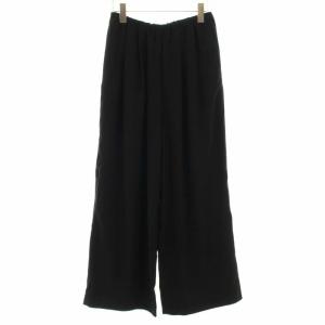 20SS ワイドスラックスパンツ ブラック