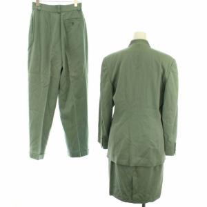 KENZO ヴィンテージスーツセットアップ3点セット ミントグリーン