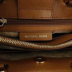 MICHAEL KORS GRAMERCY ミディアム サッチェル 2WAY ショルダーバッグ ハンドバッグ ブラウン