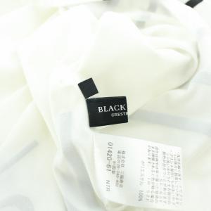 BLACK LABEL CRESTBRIDGE Tシャツ カットソー プリント ロゴ 半袖 M ホワイト
