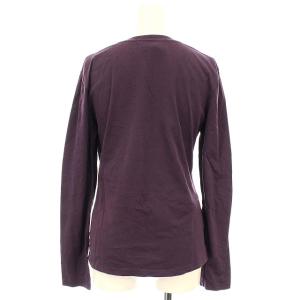 YVES SAINT LAURENT rive gauche カットソー 長袖 ロンT Tシャツ S パープル
