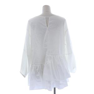 ELENDEEK ティアードブラウス F ホワイト