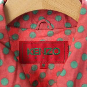 KENZO ヴィンテージ ジップアップジャケット M レッド