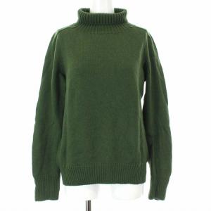 18AW セーター 長袖 タートルネック 2 カーキ