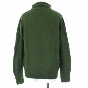 MHL. 18AW セーター 長袖 タートルネック 2 カーキ