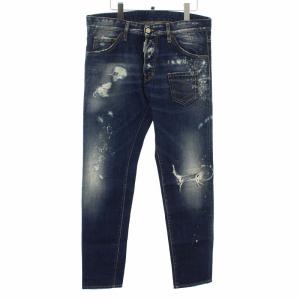 15AW COOL GUY JEANS デニムパンツ ジーンズ ダメージ加工 Mブルー