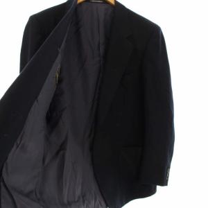 Ermenegildo Zegna ウールカシミヤテーラードジャケット ネイビー