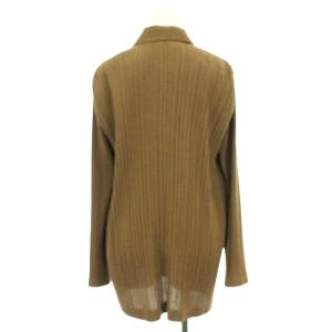ISSEY MIYAKE ジャパンプリーツシャツ M ブラウン