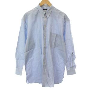 ストライプシャツ 41 ブルー
