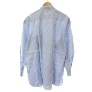 GIORGIO ARMANI ストライプシャツ 41 ブルー