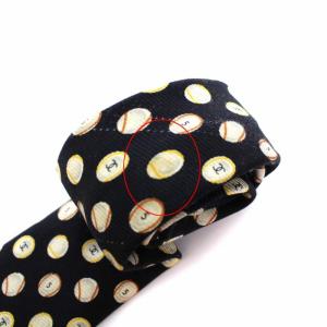 CHANEL ココマークシルクネクタイ ブラック