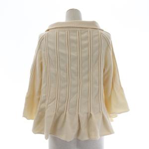 VALENTINO ウールニットジャケット アイボリー