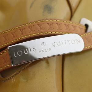 LOUIS VUITTON ヴェルニ ロングブーツ 36 イエローゴールド