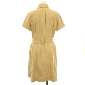 DIANE von FURSTENBERG ワンピース 半袖 ひざ丈 ミリタリー 6 S ベージュ