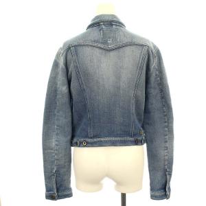DIESEL Gジャン スウェット ジージャン USED加工 S インディゴ