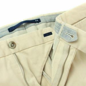 INCOTEX スラックスコットンパンツ ベージュ