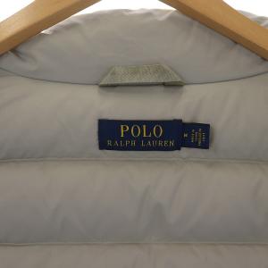 POLO RALPH LAUREN ダウンベスト キルティング ナイロン M グレー