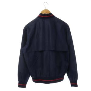 adidas ウインドブレイカー ヴィンテージ デサントタグ ジャンパー ブルゾン ナイロン M ネイビー レッド