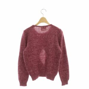 VALENTINO ニット セーター 長袖 切替 M ピンク