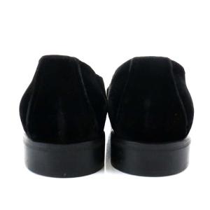 FENDI シューズ ベロア ラウンドトゥ 6.5 ブラック