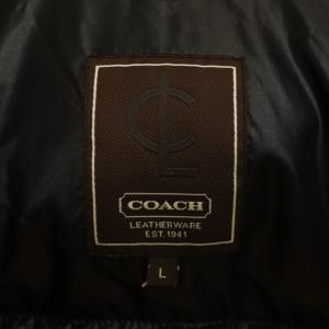 COACH 中綿ジャケット L ブラック