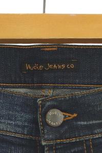 Nudie Jeans thin finn ダメージ加工デニムパンツ W34 L32 インディゴ