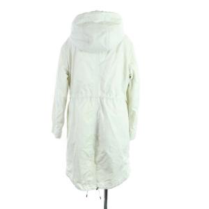 Theory 18AW ダウンコート モッズコート ライナー付き フード白