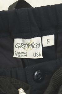 GRAMiCCi テーパードパンツ スウェット イージー S ネイビー