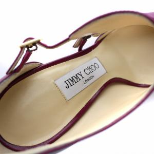 JIMMY CHOO ポインティッドトゥパンプス 36 ピンク