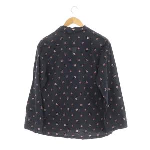 BLACK LABEL CRESTBRIDGE オープンカラーシャツ M ブラック