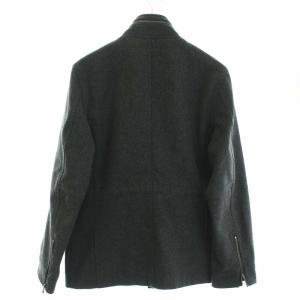 AVIREX WOOL KNITS M-65 ニットジャケット ブルゾン  L グレー