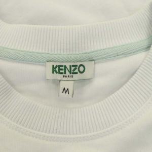 KENZO トレーナー スウェット 刺繍 裏パイル M ホワイト