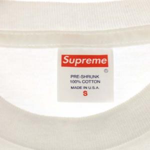 Supreme 半袖プリントＴシャツ S 白