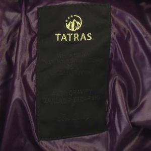 TATRAS ダウンジャケット 中綿ジャケット アウター ジップアップ フード 02 紫 パープル
